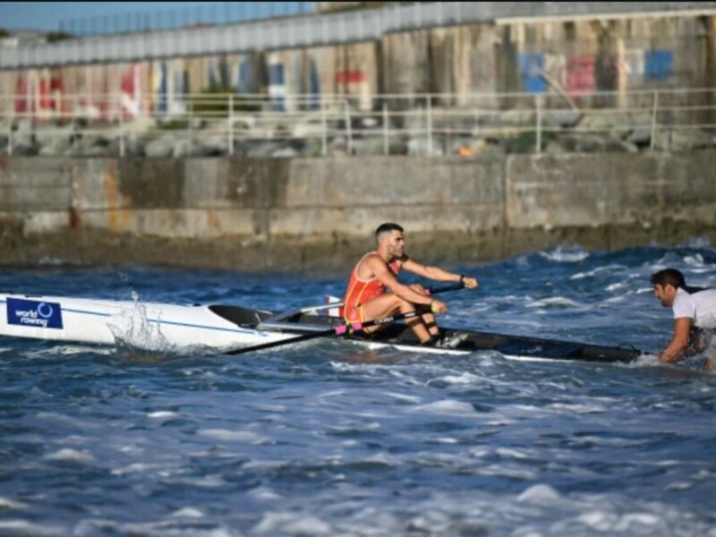 Plata para el remo andaluz en el Mundial beach sprint de Génova