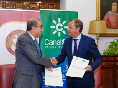 RTVA y Universidad de Sevilla firman un Acuerdo para la realización de prácticas de sus alumnos en las sedes de Canal Sur Radio y Televisión