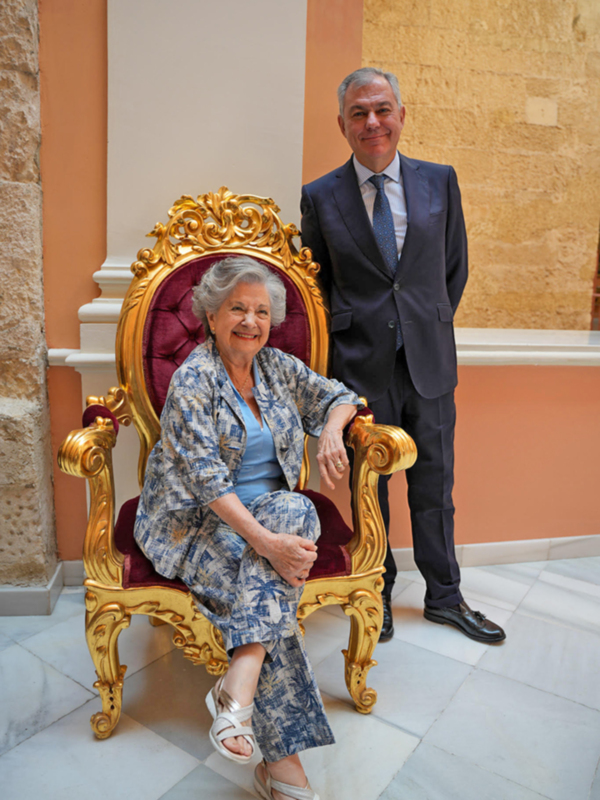 La Abuela de Dragones , Guadalupe Fiñana, ha participado en un capítulo de la serie La Casa del Dragón 