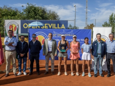 María José Luque repite título en el Club Náutico en el Open Sevilla de tenis