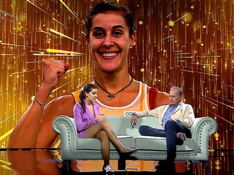 Carolina Marín visita "El Show de Bertín" tras su premio Princesa de Asturias