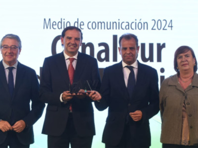 Canal Sur, Premio Medio de Comunicación en la III Edición de los Premios Turísticos de las Agencias de Viajes de Andalucía