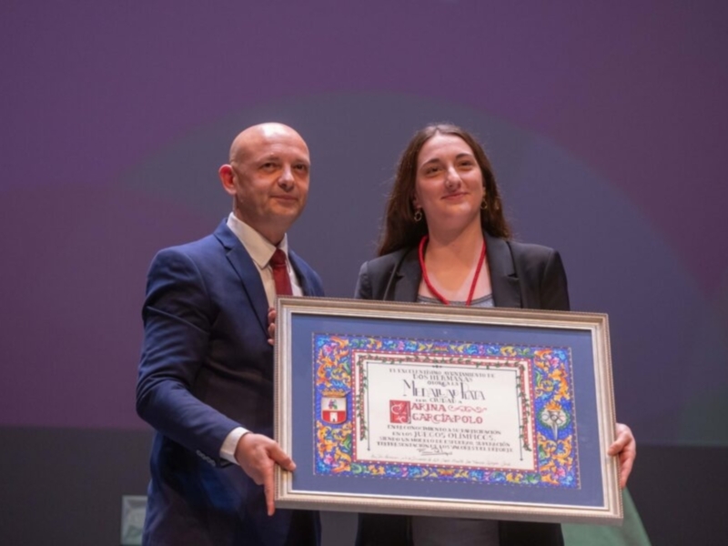 Marina García Polo, Medalla de plata de Dos Hermanas