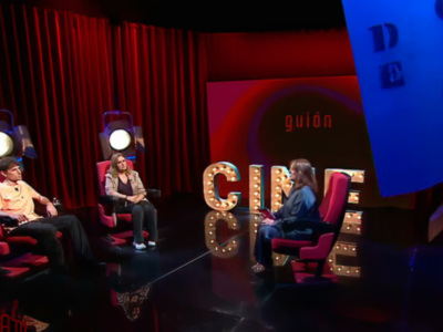 Entrevista al actor Oscar Lasarte y al director Antonio Cuadri, en "Una de cine"