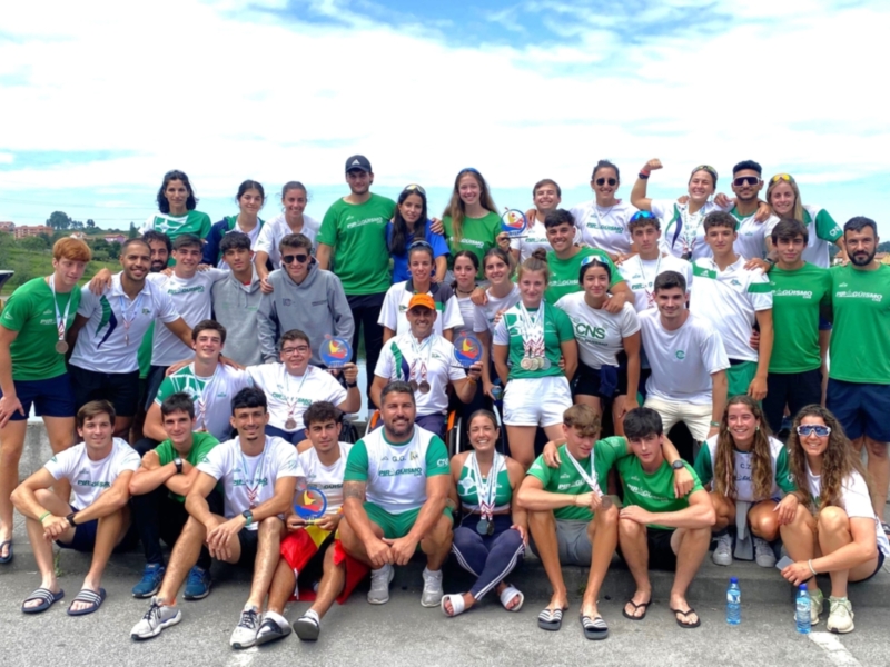 El Náutico Sevilla vuelve a dominar el Ranking andaluz de piragüismo