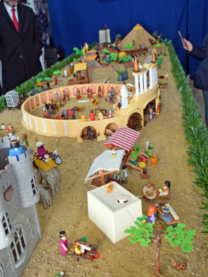 Playmobil, tradición y fe: el Belén del Buen Fin abre sus puertas estas Navidades