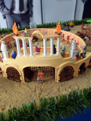  La Asociación del Buen Fin presenta su emblemático Belén de Playmobil navideño