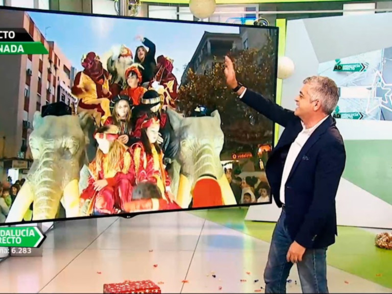 Canal Sur se ajusta a la modificación de los horarios de llegada de los Reyes Magos este año por la lluvia a Andalucía y emite dos Especiales 