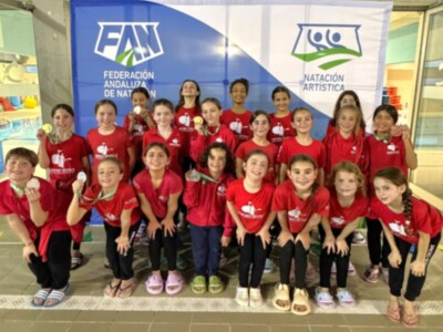 El Club Natación Sincro Sevilla se luce en el Circuito Andaluz de Promoción 