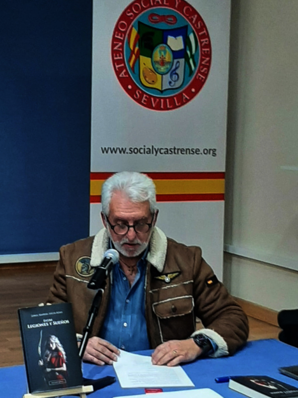 "Historia y literatura se dan cita en Sevilla con 'Entre legiones y sueños'"