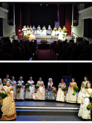 La Fundación Cajasol acoge la proclamación de la Fallera Mayor 2025 en Sevilla 