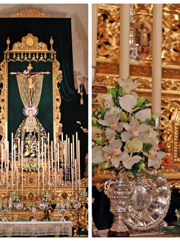 Fervor y oración, Comienza la Solemne Novena de la Vera-Cruz en Alcalá del Río
