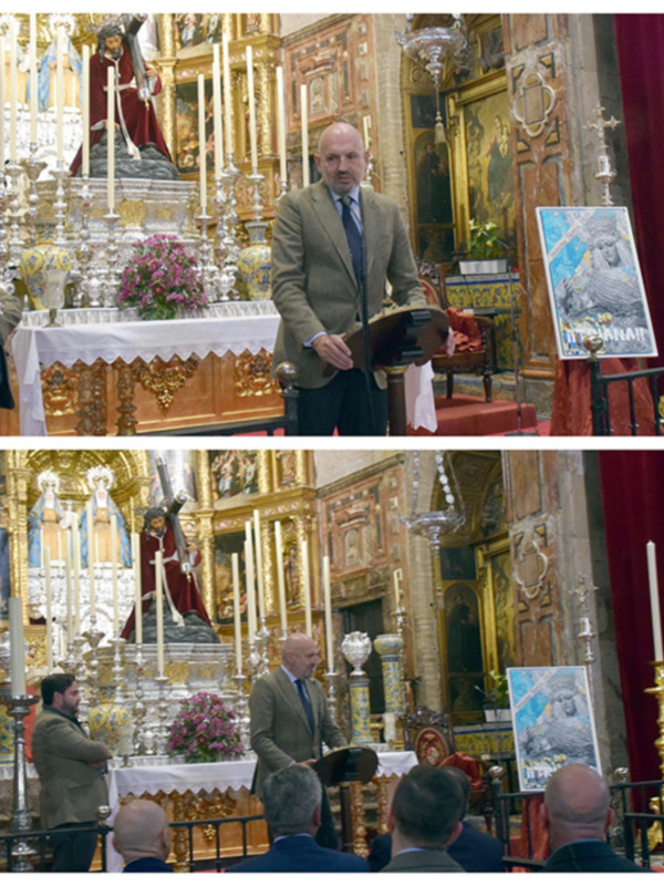 El Distrito Triana desvela su cartel de Semana Santa en la Real Parroquia de Santa Ana