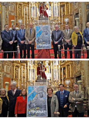 Manuel Alés, “Este cartel refleja el gozo y la devoción de Triana en Semana Santa”