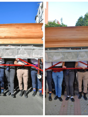 Ensayos costalero el rachear del esfuerzo camino a la estación de penitencia en Sevilla 