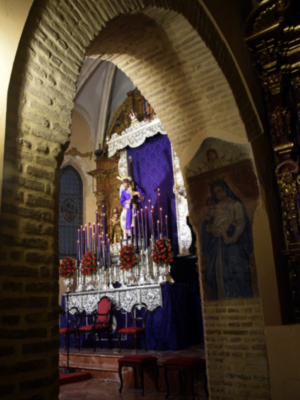 Alcalá del Río rinde culto a Ntro. Padre Jesús Nazareno con un solemne Quinario 
