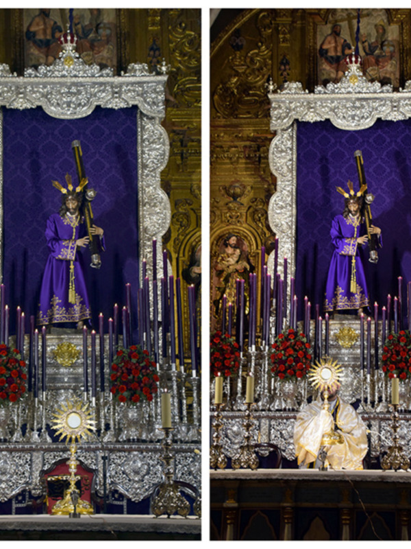  Oración, sacrificio y fe el Solemne Quinario de Jesús Nazareno conmueve Alcalá del Río 