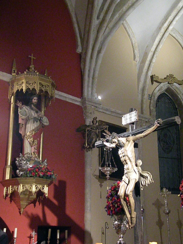   Grupo de Fieles del Santísimo Cristo del Buen Fin culmina sus cultos con un emotivo pregón en Alcalá del río