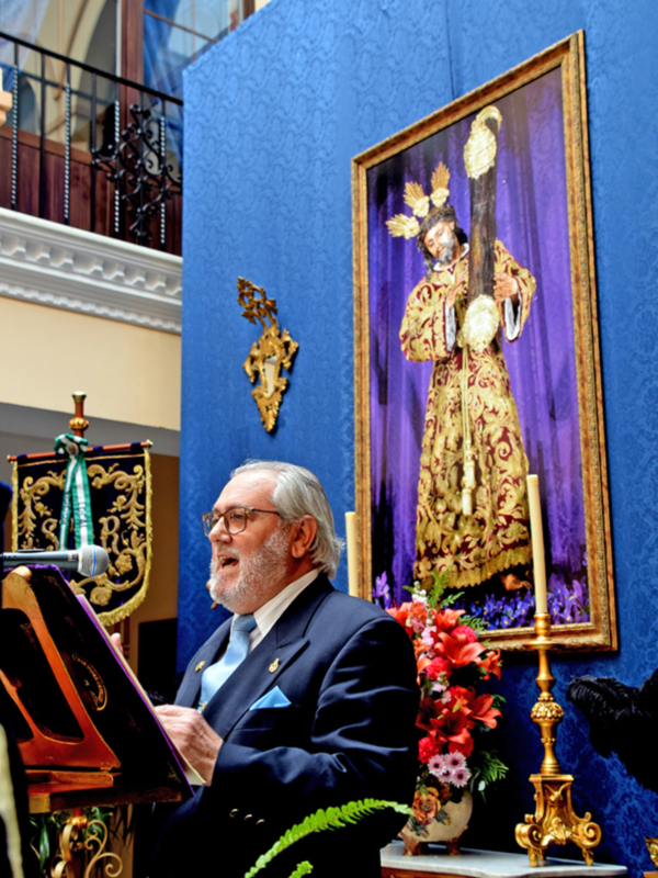 Triana de los Ángeles Pérez pone el broche de oro al pregón con sus saetas a Jesús del Gran Poder en Castilleja de la Cuesta