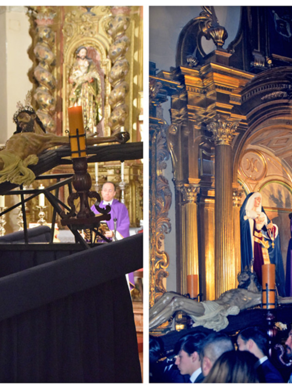  Devoción y reconocimiento en el Vía Crucis del Santísimo Cristo del Buen Fin de Alcalá del Río