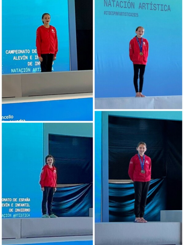 Las promesas del Club Natación Sincro Sevilla se lucen en el Campeonato de España