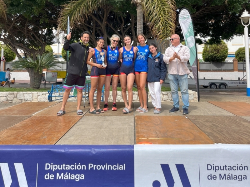 El Trofeo Diputación de Málaga de remo en banco fijo llaut, para el Real Club Mediterráneo