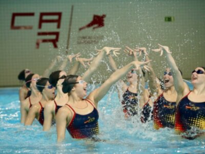 El Club Natación Sincro Sevilla, en la Copa del Mundo de Egipto