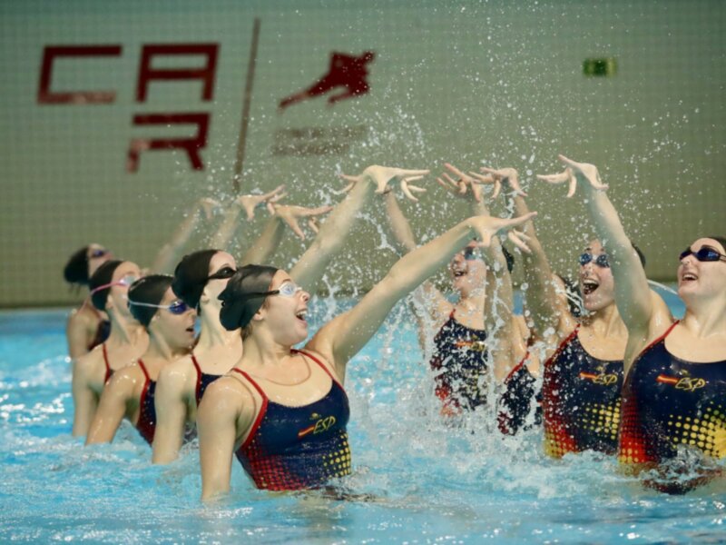 El Club Natación Sincro Sevilla, en la Copa del Mundo de Egipto
