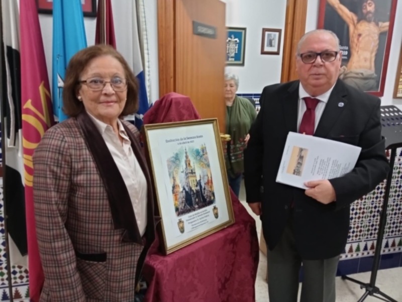 Carlos Valera Real exalta la Semana Santa sevillana en un emotivo acto en la Casa de Melilla