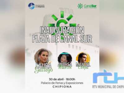 Chipiona contará a partir de mañana con una plaza dedicada a Canal Sur