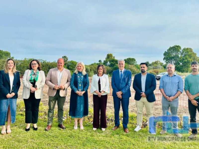 Arrancan las obras del punto limpio ubicado en Costa Ballena Chipiona 