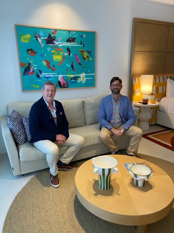 El arte de Red House Art, en el Hotel Kimpton Los Monteros, de Marbella (Málaga)