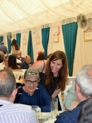  Cristo también pasea por el Real,la Peña Antorcha, ejemplo de inclusión y entrega