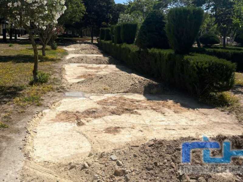 Comienzan obras de mejora en el Parque Blas Infante   