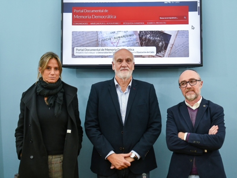 UCA y Diputación crearán la Cátedra sobre Memoria Histórica y Democrática