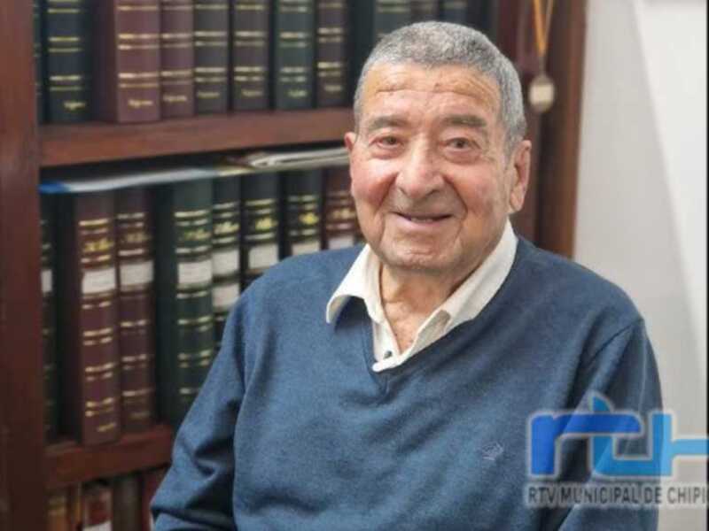 Mañana acaba el plazo de alegaciones o aportaciones al  nombramiento de Amalio González Caballero como Hijo Predilecto de Chipiona