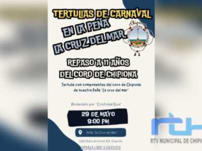 La Peña La Cruz del Mar de Chipiona comienza una serie de tertulias de carnaval abordando la historia de su coro     