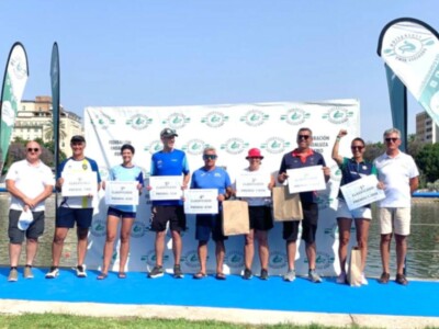 El remo sevillano domina el Campeonato de Andalucía de veteranos y la Copa de Andalucía