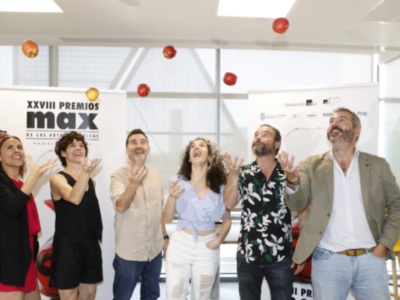 Los nominados andaluces a los Premios Max celebran su reconocimiento junto a SGAE en Sevilla