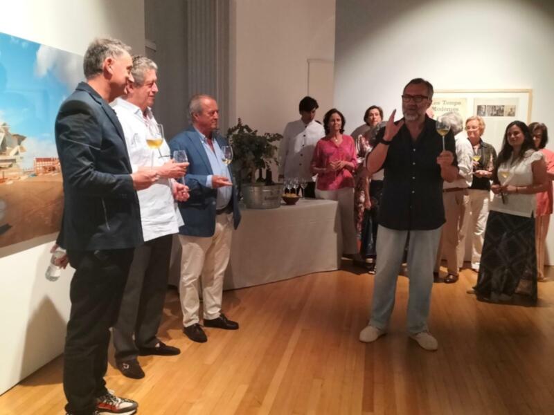 Le corbusier en la Findación Valentin de Maradiaga a través de las obras de Dionisio González 