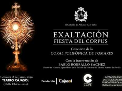 Pablo Borrallo pronunciará el Elogio del Corpus Chisti de Sevilla.