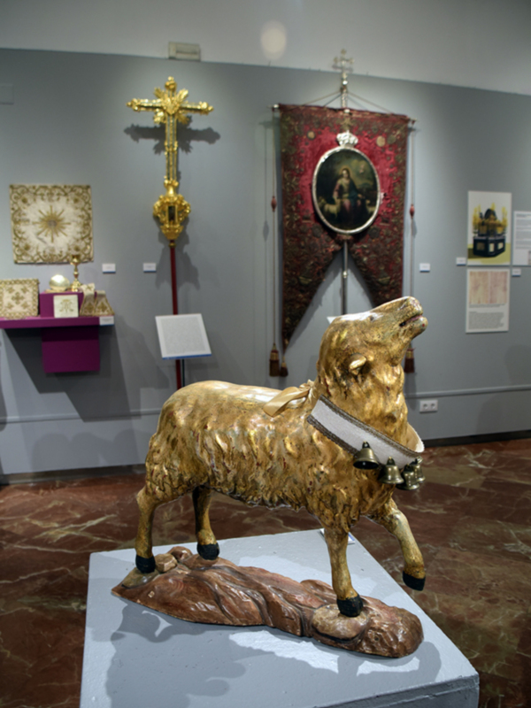  La Divina Pastora de Santa Marina, protagonista del cierre cultural del Mercantil