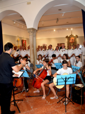  El Conservatorio de Triana y la Real Liga Naval Española, unidos por la música y el mar