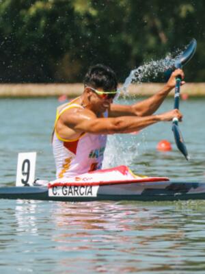 El Club Náutico Sevilla, en el Campeonato de Europa sprint de piragüismo