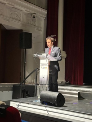 Pablo Borrallo pronunció el Elogio del Corpus Chisti de Sevilla 2025