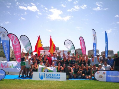 El Club Náutico Sevilla se exhibe en el Campeonato de España absoluto de remo olímpico y paralímpico