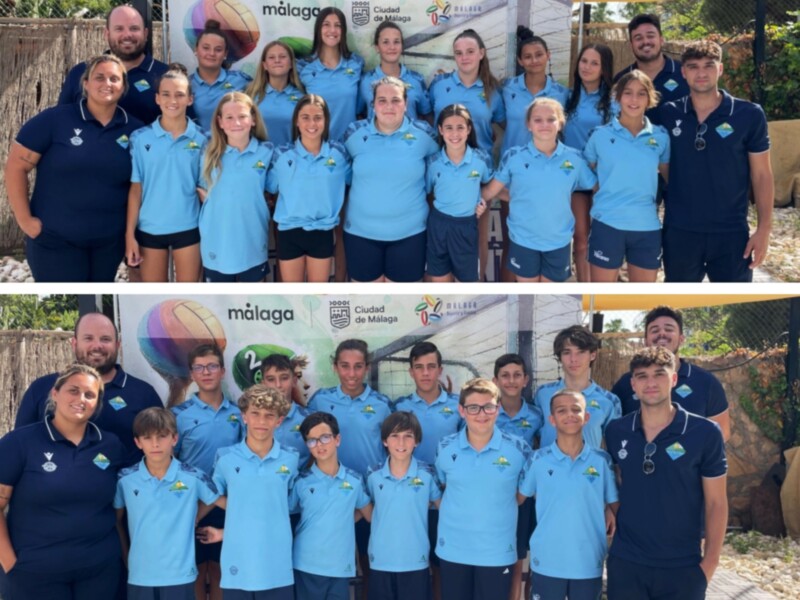 Doble participación del Club Waterpolo Dos Hermanas PQS en el Campeonato de España infantil