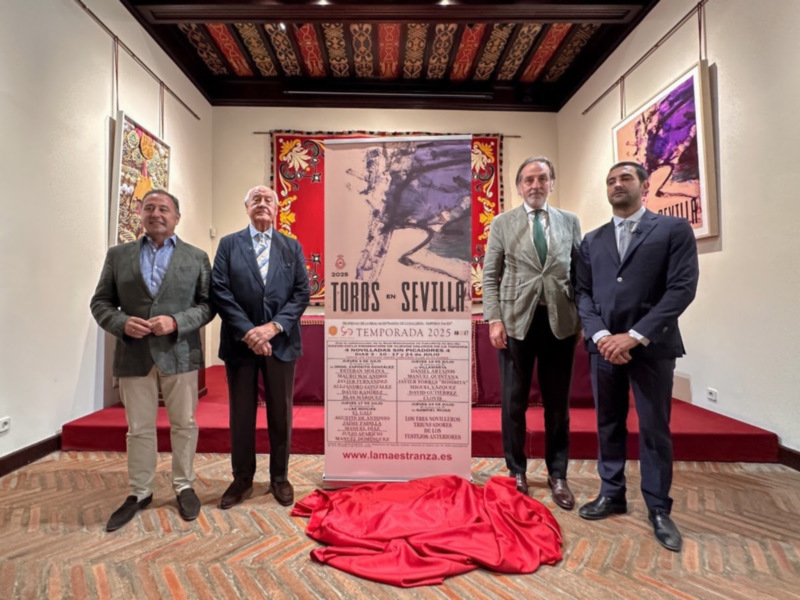 Presentados los carteles oficiales de las novilladas de promoción 2025 en Sevilla