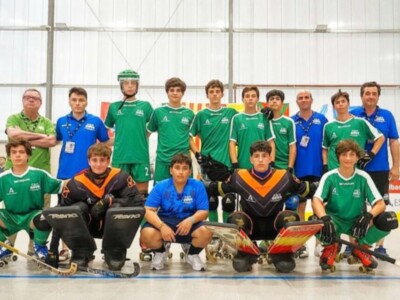 El Club Patín Irlandesas guía a la selección andaluza a la octava plaza en el Nacional infantil de Bilbao