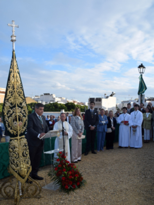  La Hermandad de la Vera-Cruz inicia las obras de su nuevo Centro de Día para mayores en Alcalá del Río